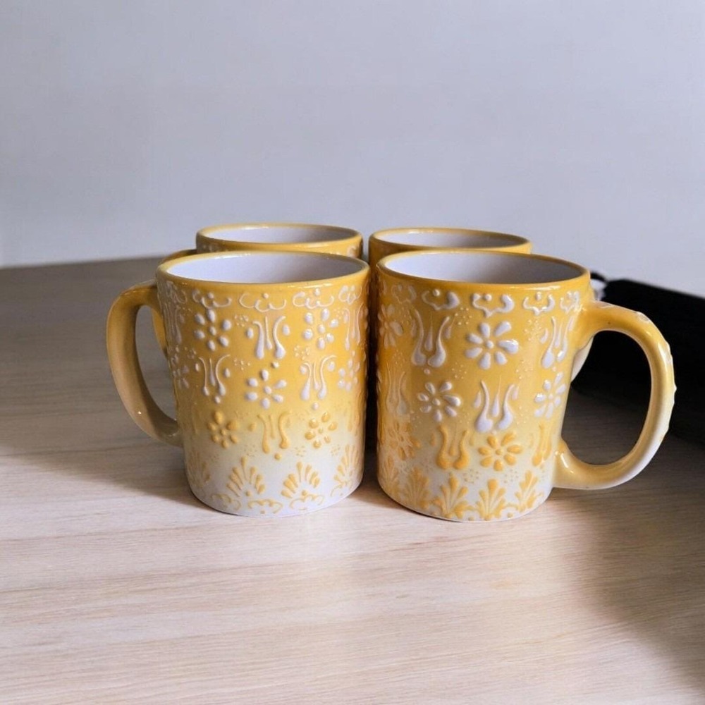 4 Myth Arts Handmade Ceramic Mug  Cup Traditional Design Turkey Anatolian